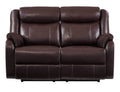 Brown Reclining Loveseat X522