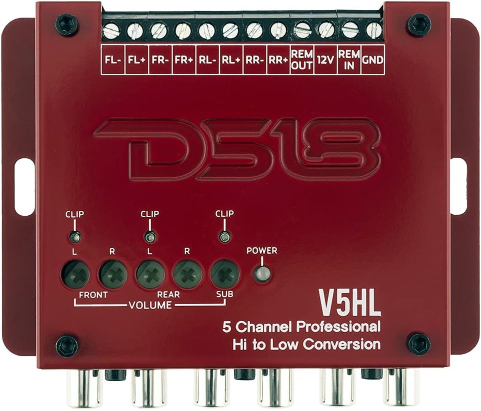 5-Channel Line Out Converter with RCA Adapter Y2012