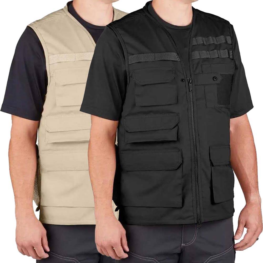 Khaki Lightweight Tactical Vest J2896