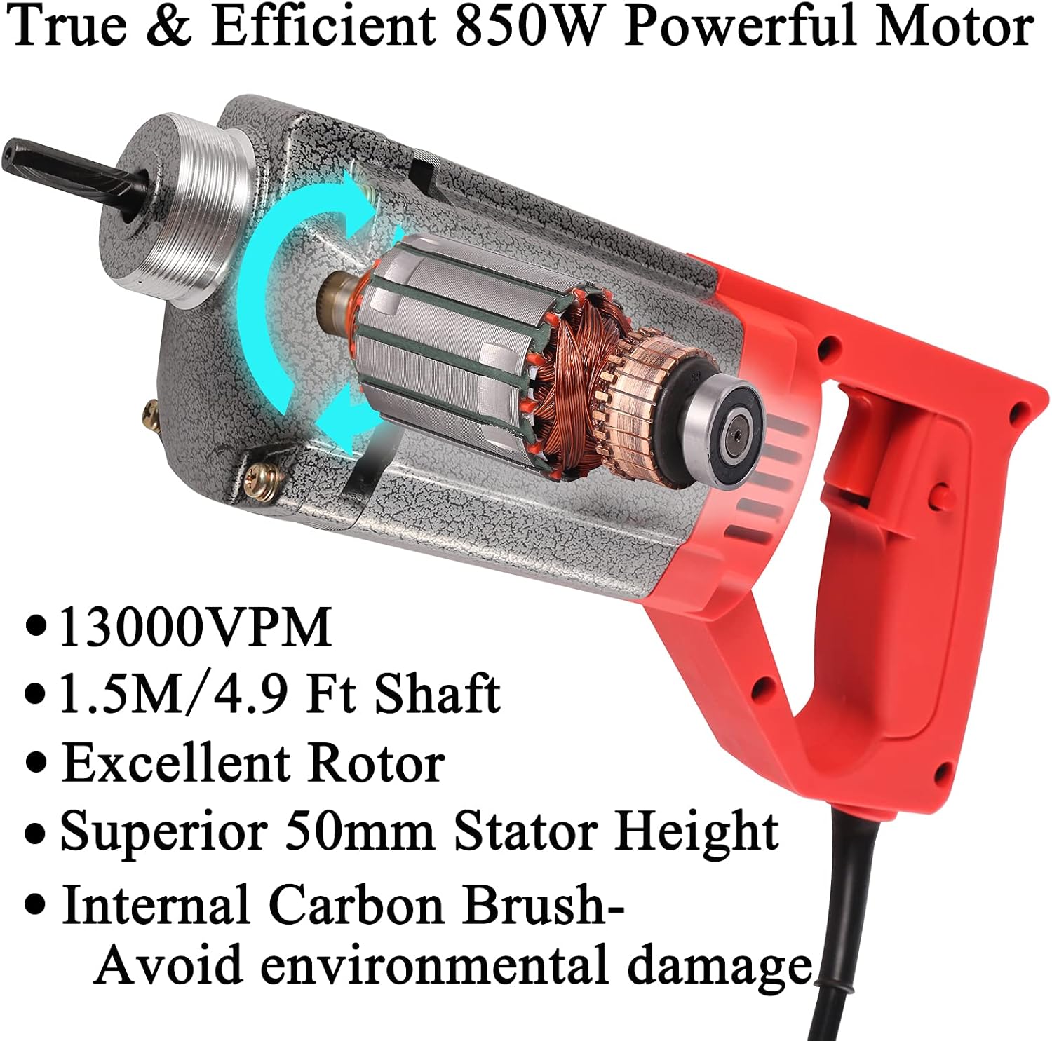 850W Electric Concrete Vibrator N876037