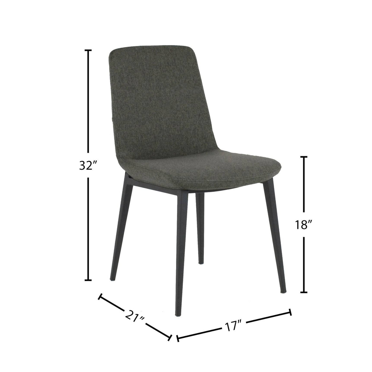Light Grey Side Chair Y590