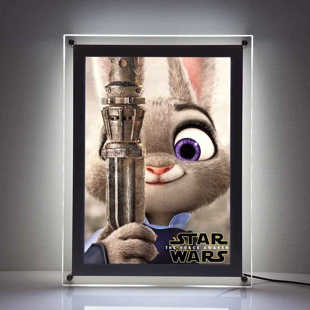 24X36 Inch Ultra Thin Wall Mounted Acrylic LED Light Box Sign Holder K19712