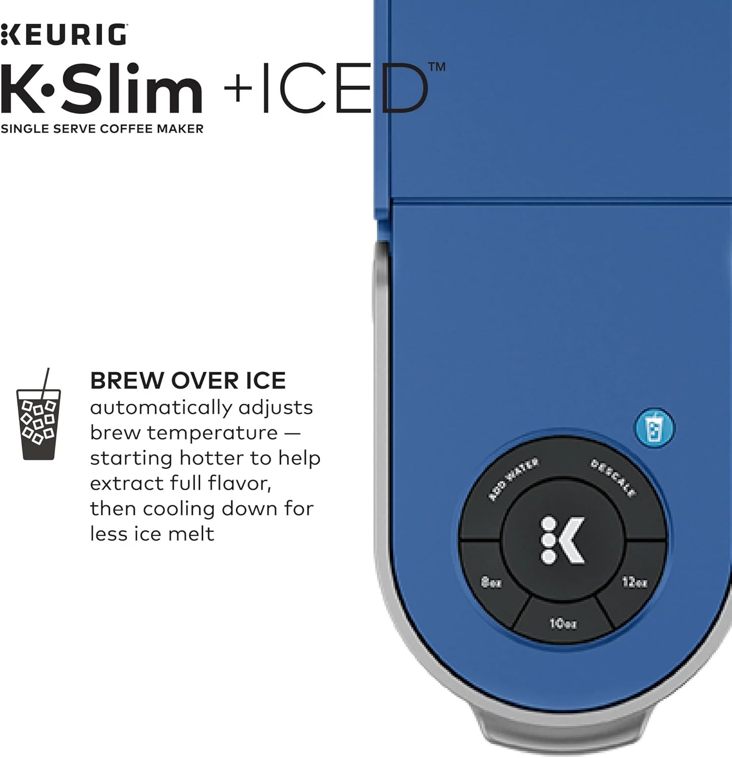 Blue Single-Serve Coffee Maker P93694