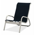 Navy Textured Snow Low Beach Chair E7504