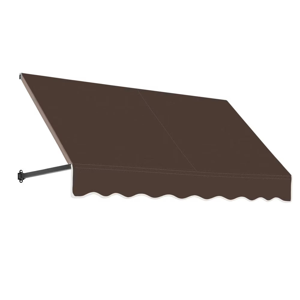 Brown Acrylic Fixed Awning Q949286