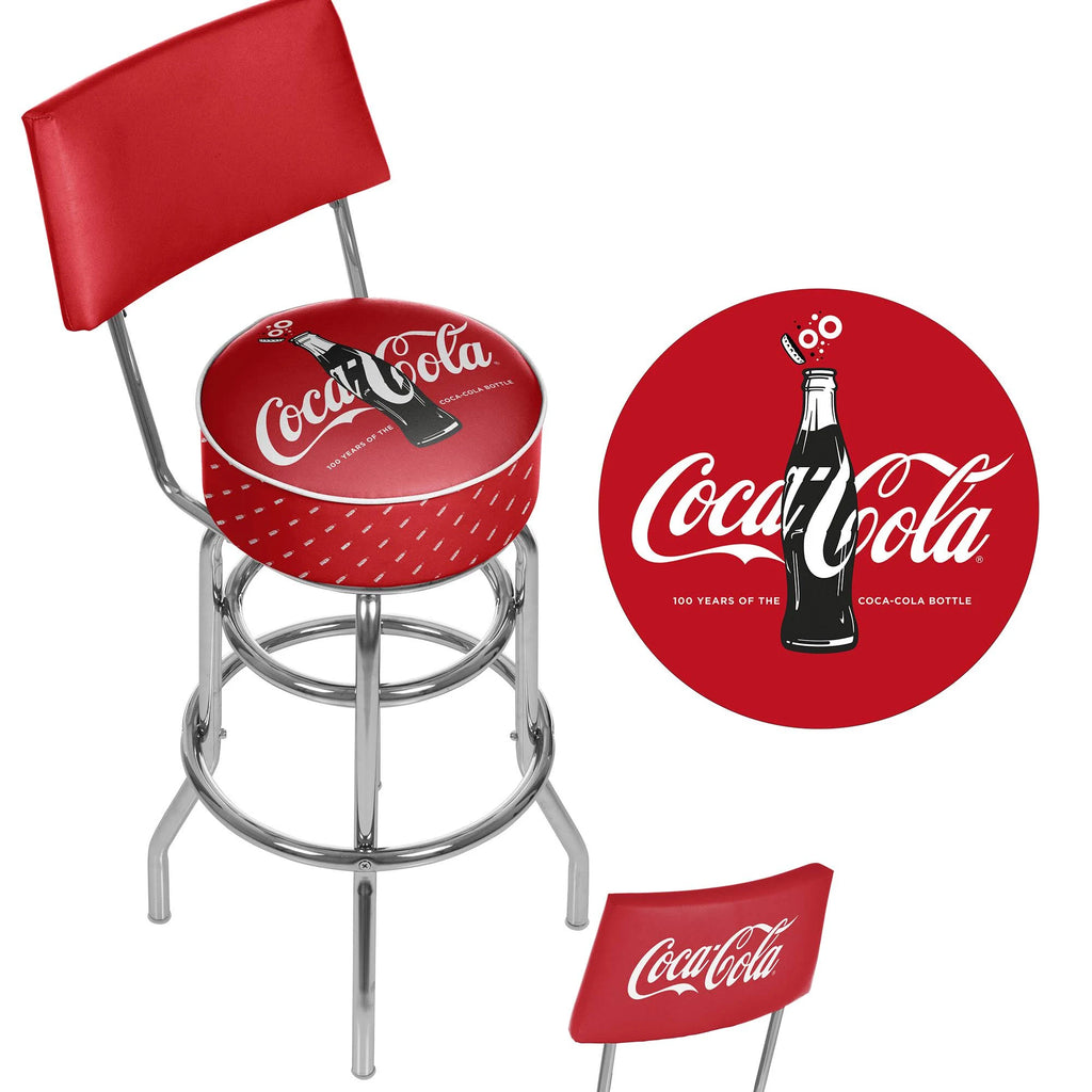 Swivel Bar Stool with Back B828