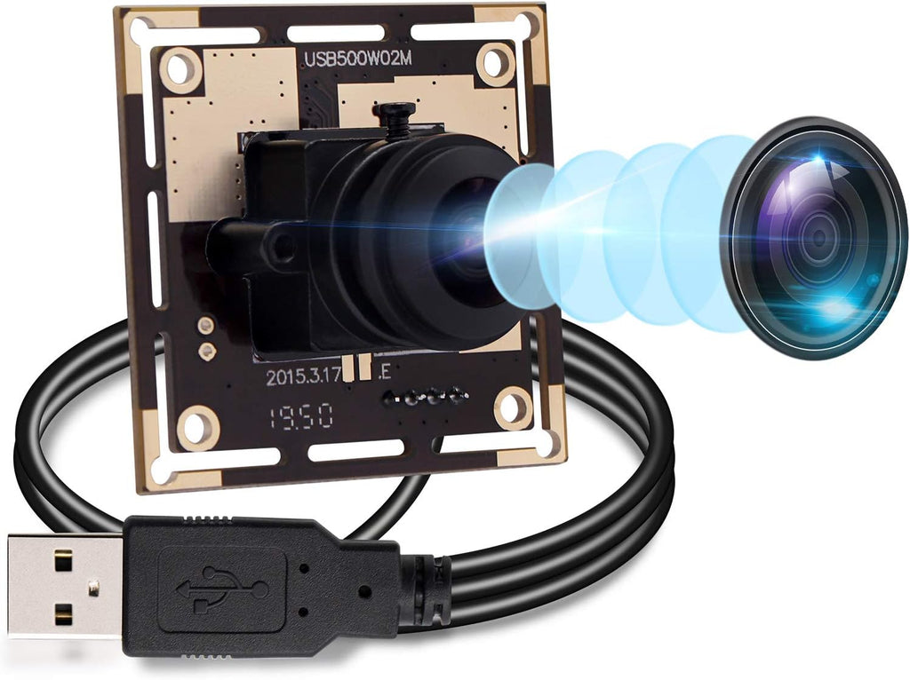 5 Megapixel USB Camera Module with 170 Degree Fisheye Lens Wide Angle HD H640139