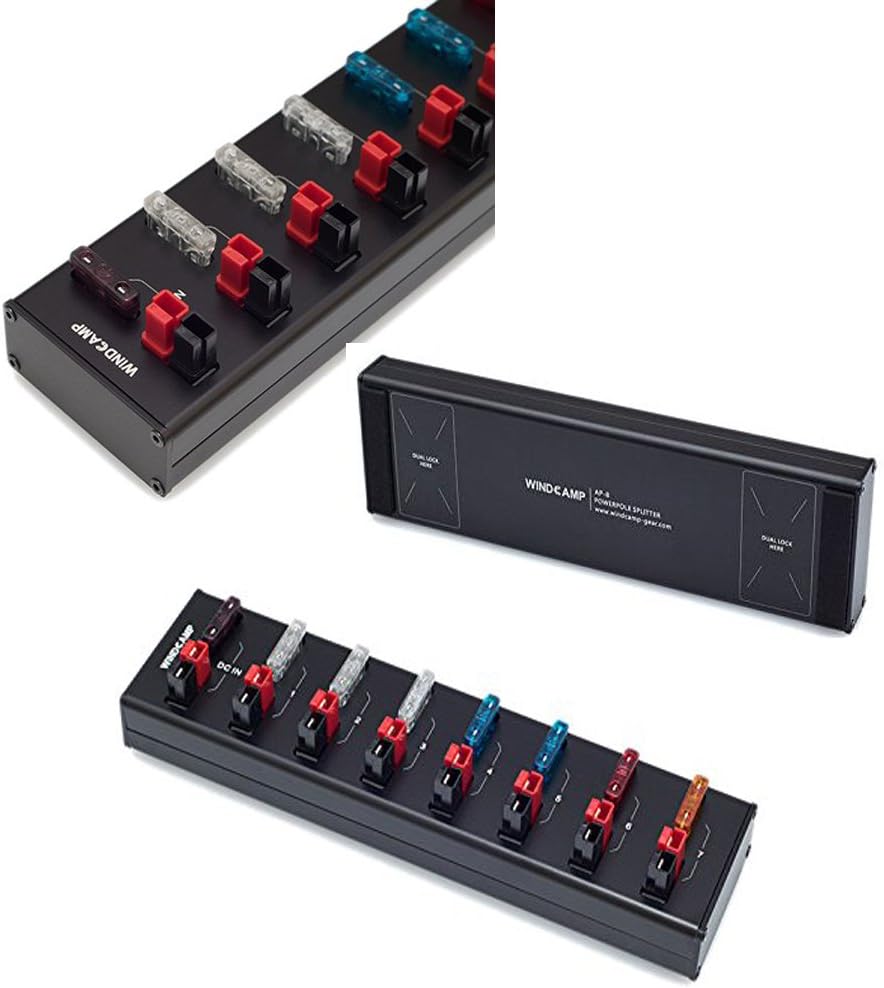 8 Port 40A Power Splitter Distributor Source Strip Q538386