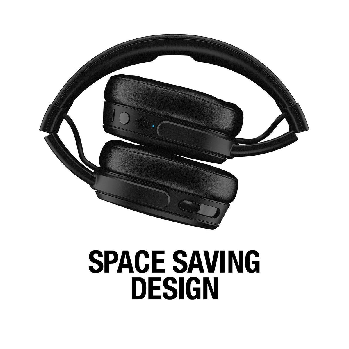 Black/Coral Bluetooth Wireless Over-Ear Headphones C66720