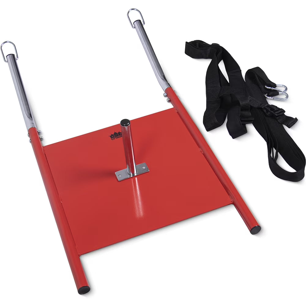 Weighted Drive & Drag Power Sled with Tow Straps A7677