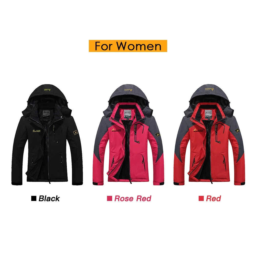 Waterproof Shell Ski Jacket F156