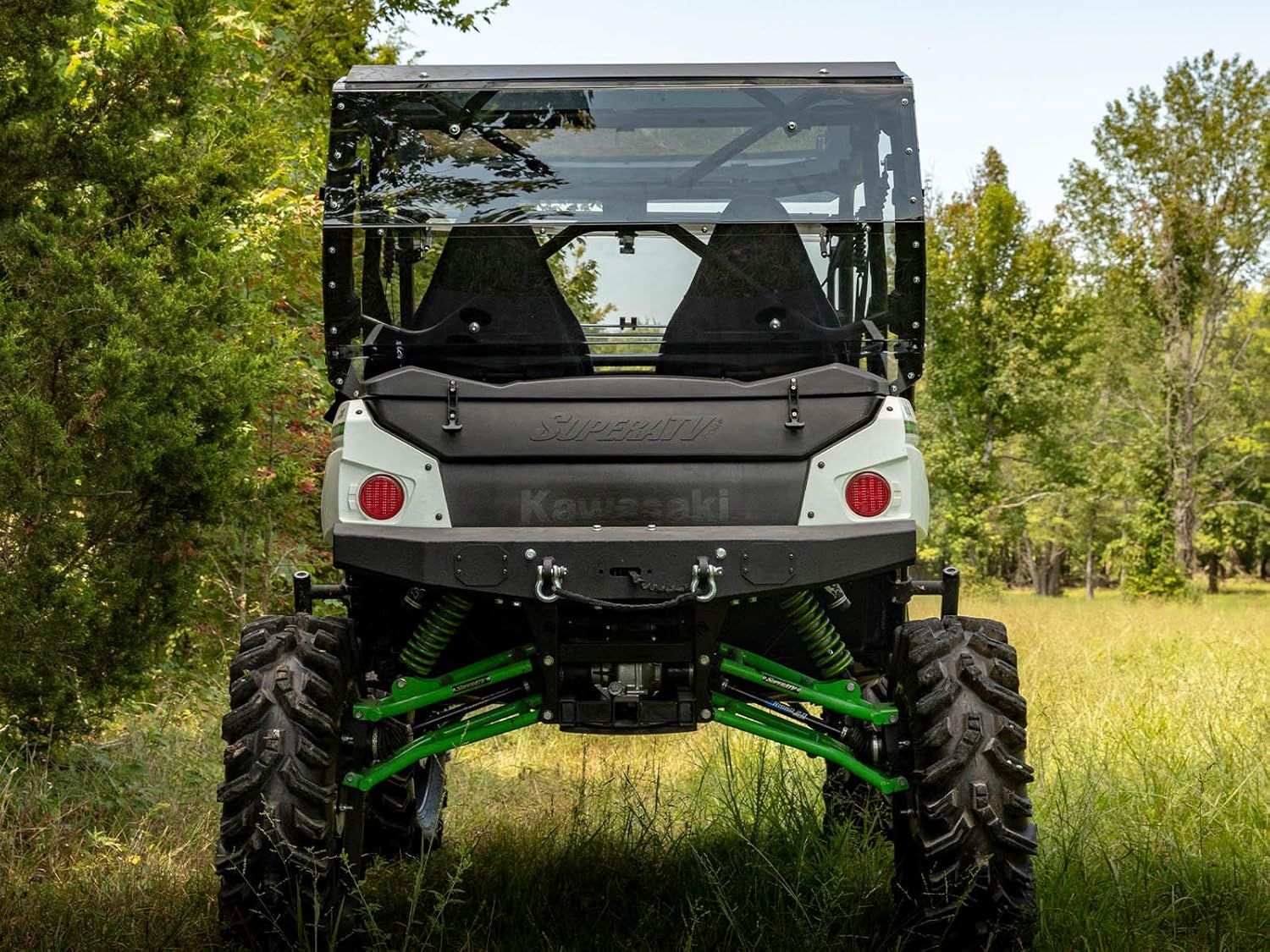 Heavy Duty Rear Windshield 1/4 Thick Lightly Tinted Polycarbonate C905