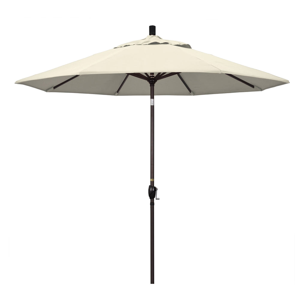 9 ft. Aluminum Market Umbrella Push Tilt M66327