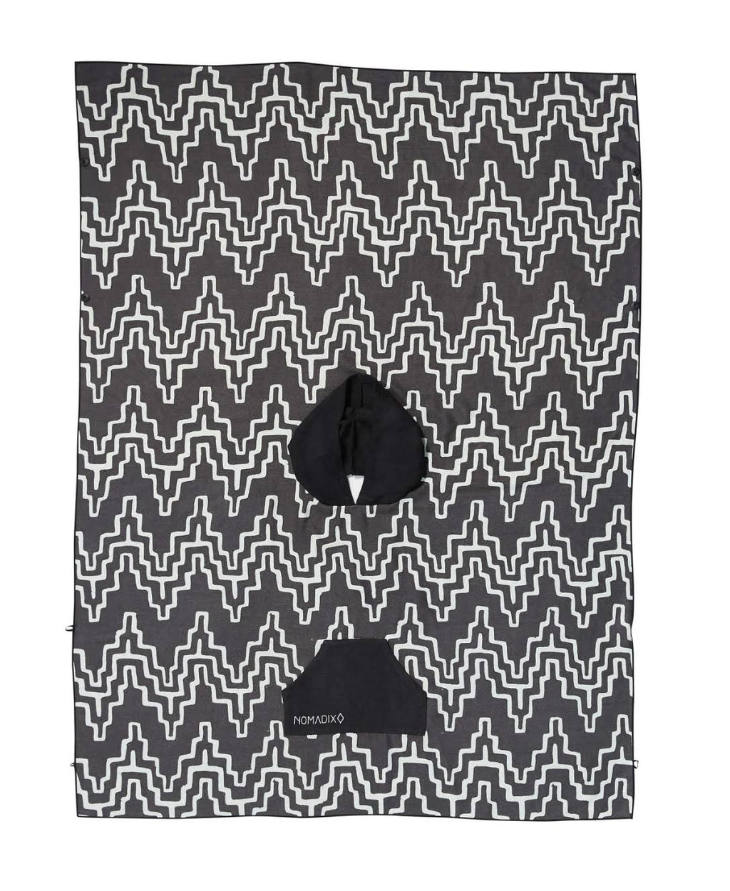 Teton Black Poncho Towel M746333
