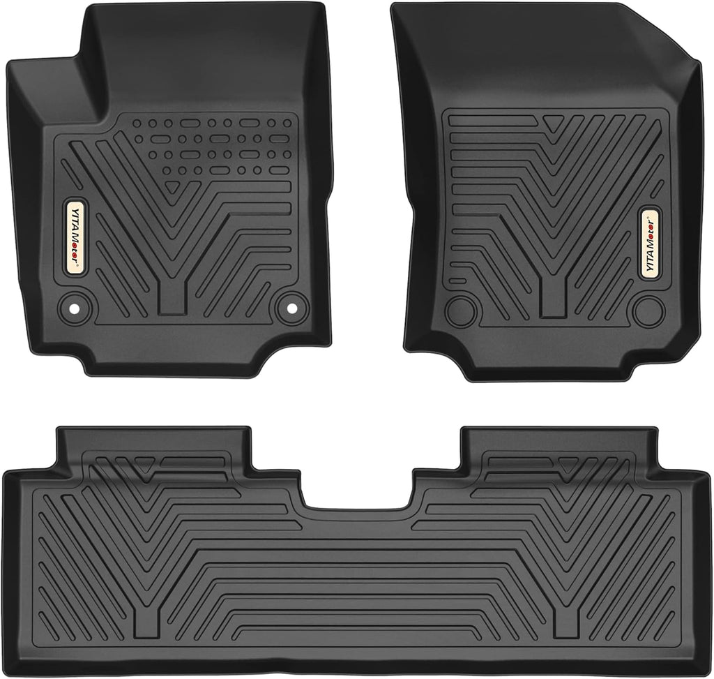 Black All Weather Cargo Trunk Mats Pack of 2 V412840