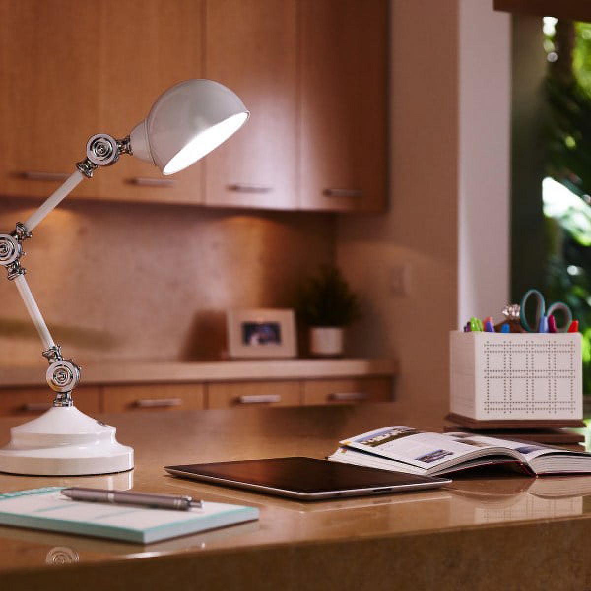 White LED Desk Lamp D8612