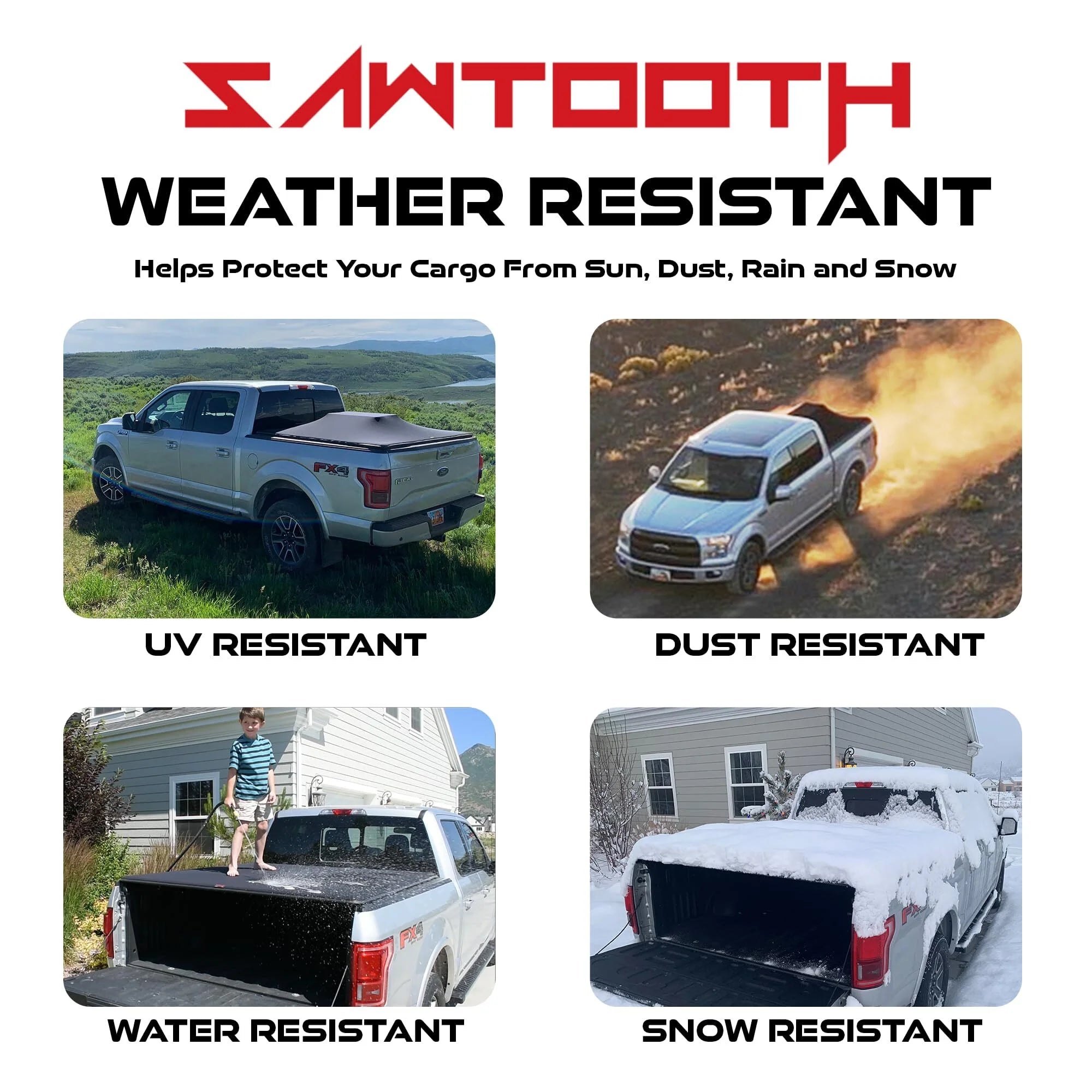Sawtooth Tonneau Expandable Tonneau Cover H44928