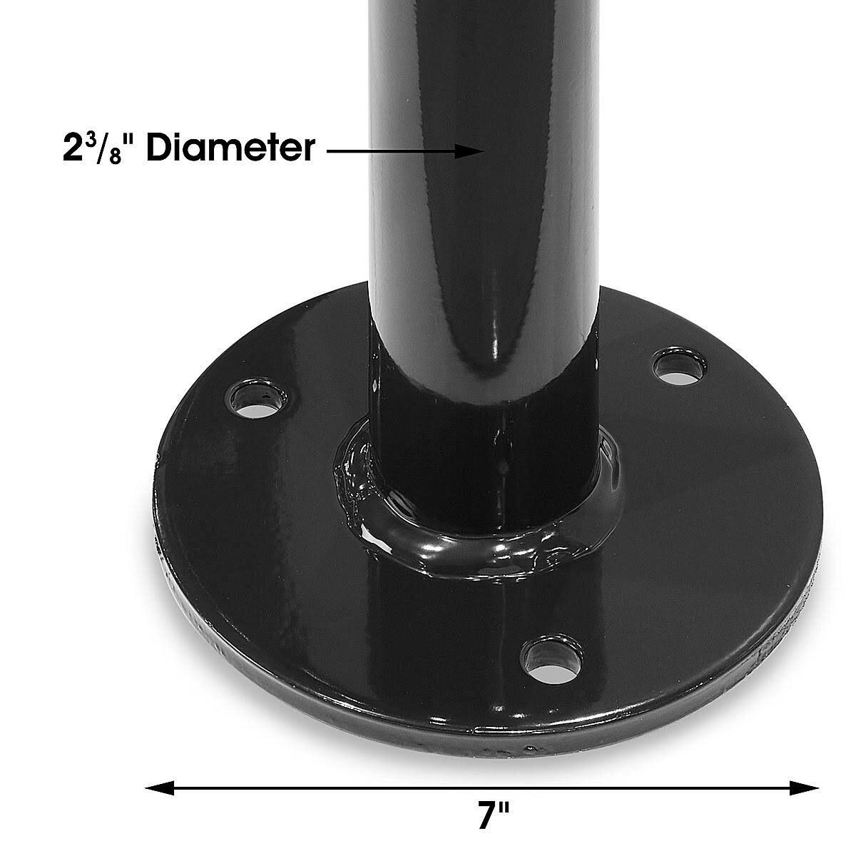 3 Bike Capacity Black Bike Rack L638712