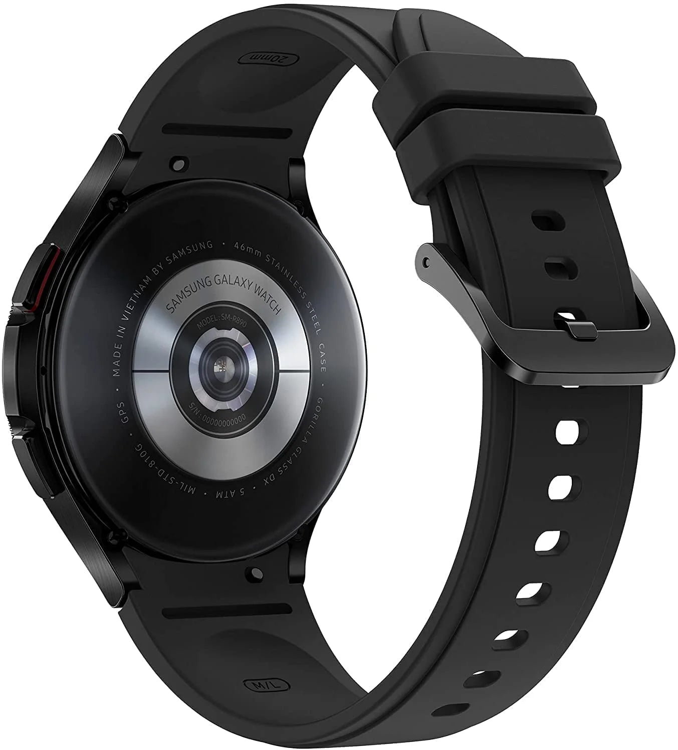 Refurbished SAMSUNG GALAXY WATCH 4 CLASSIC 46MM BLACK N1909