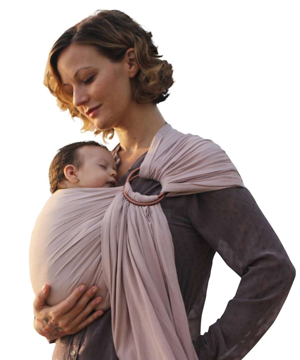 Bamboo and Linen Ring Sling Baby Carrier F101597