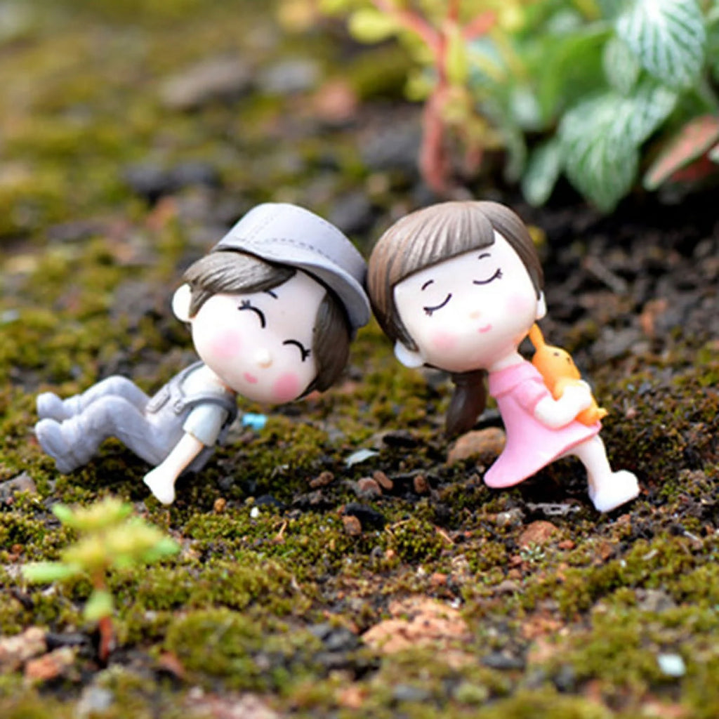 3Pcs/Set Miniature Doll Figurine E2592