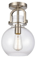 8 One Light Flush Mount Brushed O53388