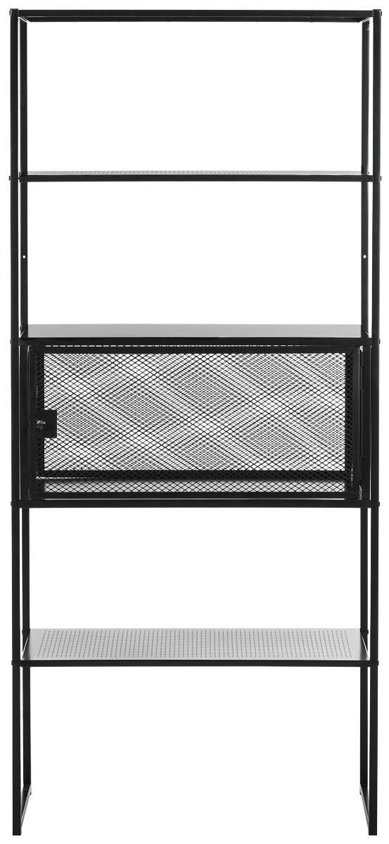 Black Storage Bookshelf D750733