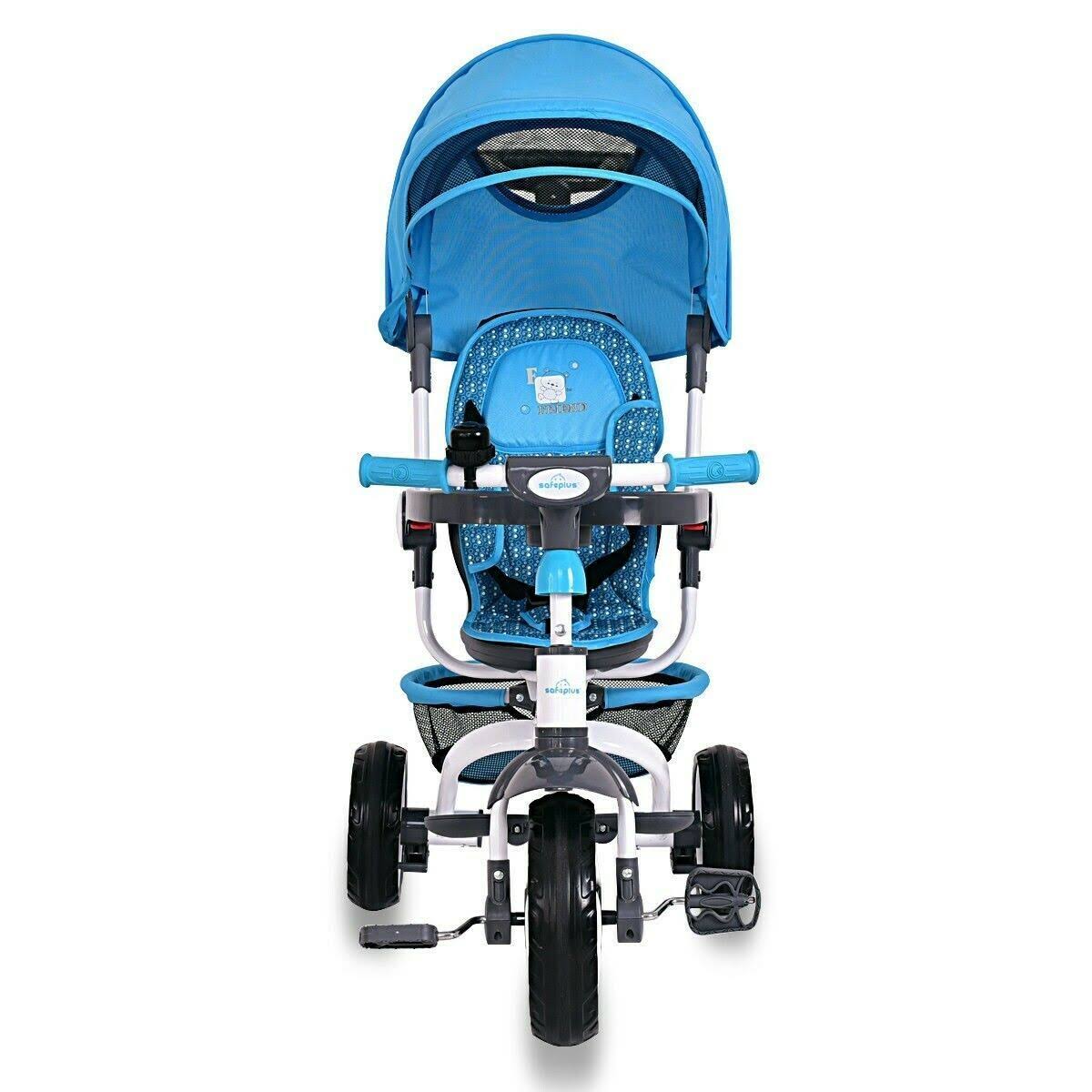 Detachable Baby Stroller Tricycle with Round Canopy B21719