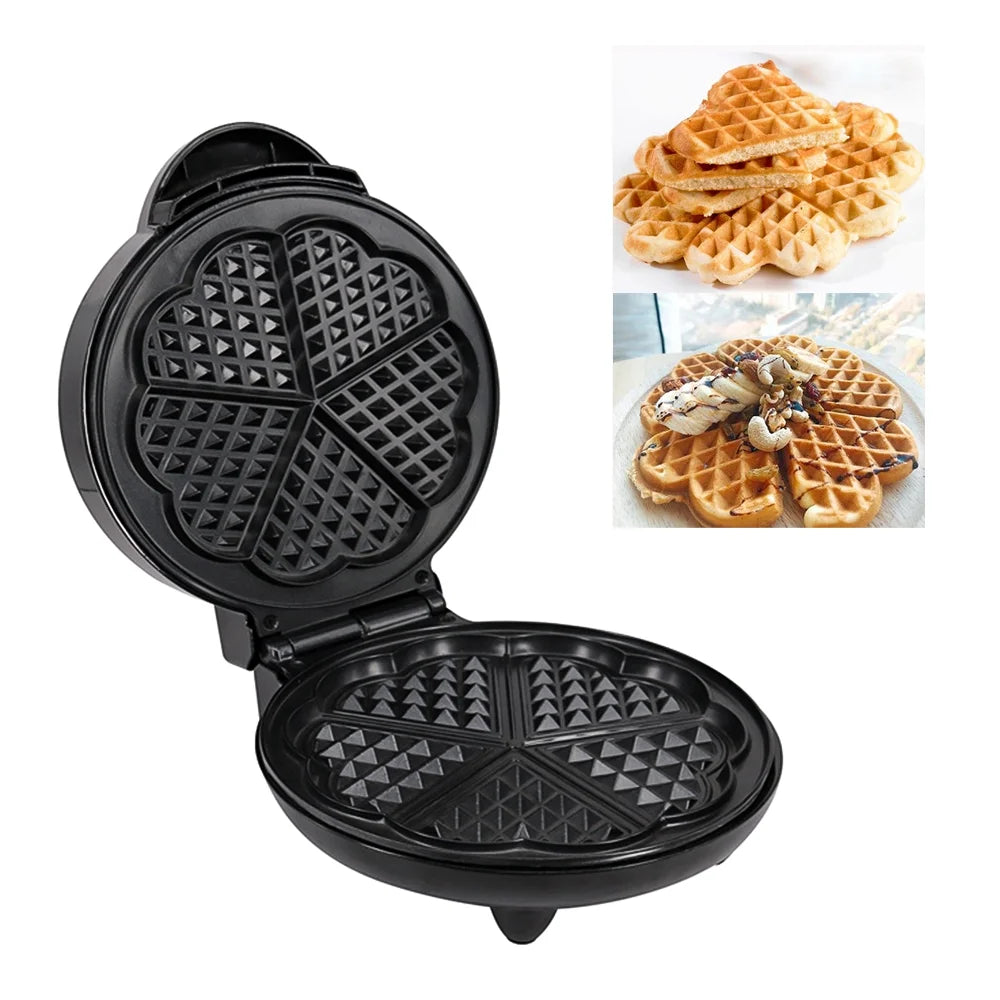 1000W Heart-Shaped Waffle Maker L795