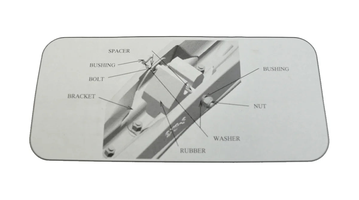 All-Terrain Skis with Mount Kit & 6" Carbides D870563