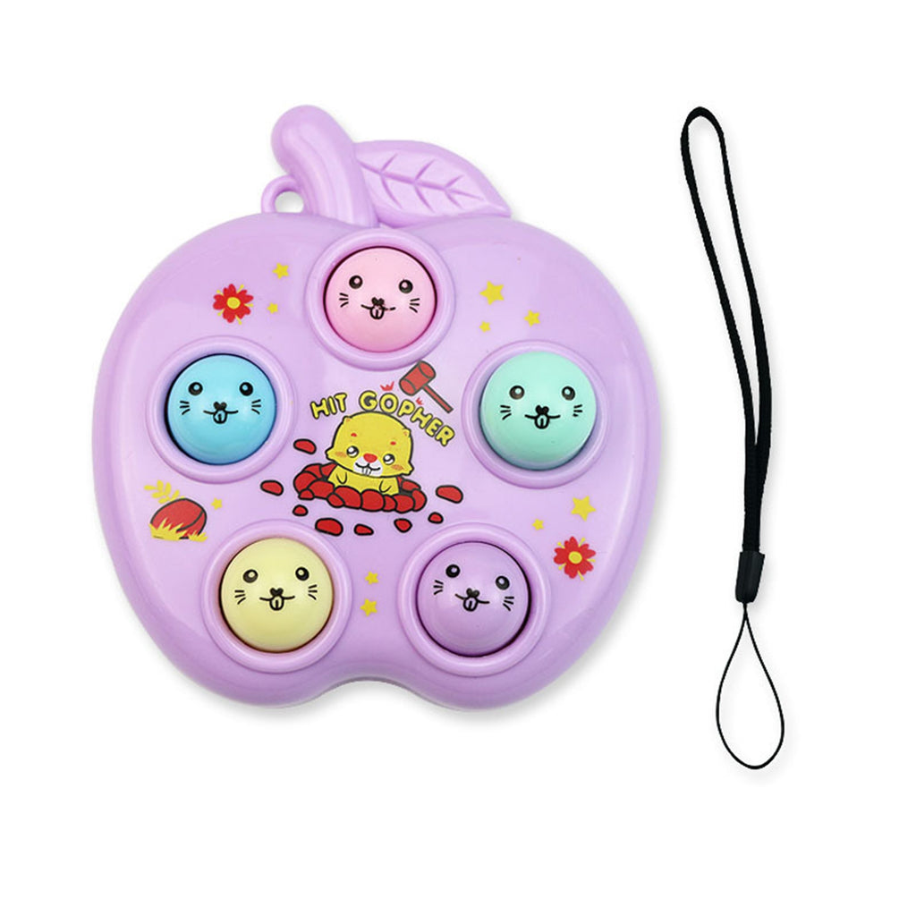 Mini Portable Whack-a-mole Game Console Keychain X43772