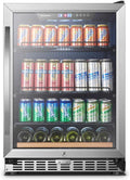 24 Inch 110 Cans Built-in Beverage Cooler Refrigerator A2541