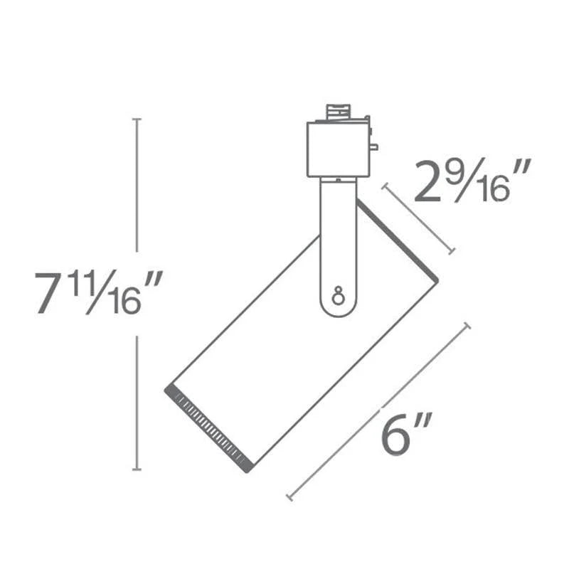 Silo LED Track Head C7952