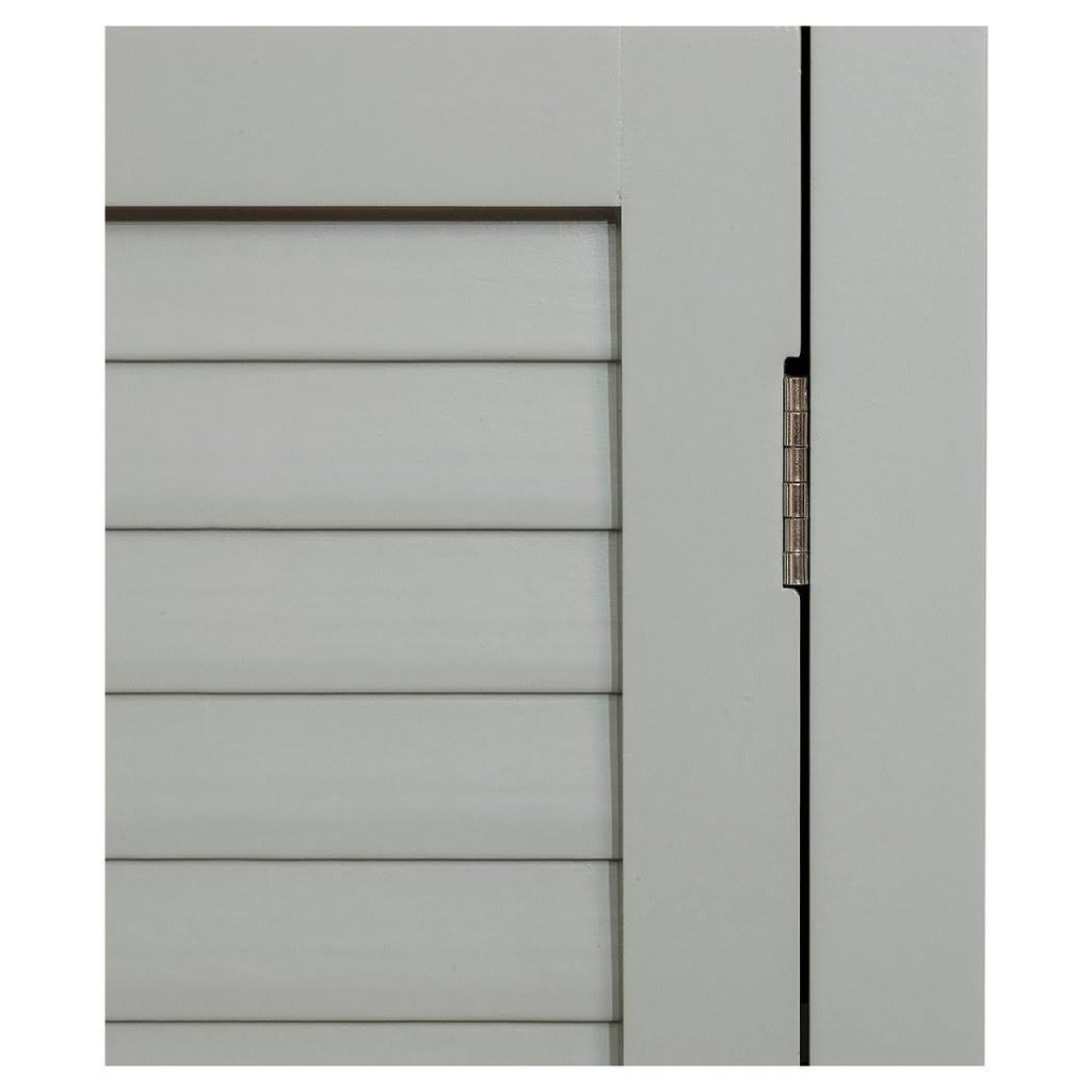 Gray Double Door Floor Cabinet Q17746