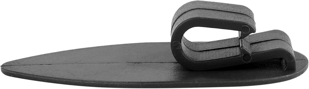 Black 20pcs Car Floor Mat Clips X412