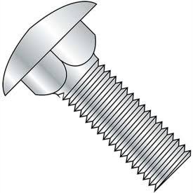 Qty 2 Carriage Bolt, 1/2-13 x 5-1/2x22, Round Head, Steel, Zinc, Grade 5, Pkg of 25 H737