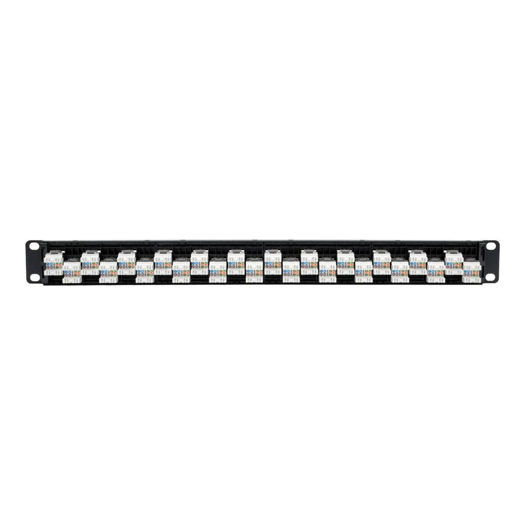 24-Port Cat6a Cat6 Cat5e Patch Panel J2953