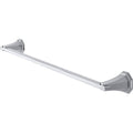 Polished Chrome Wall Mount Single Towel Bar F216