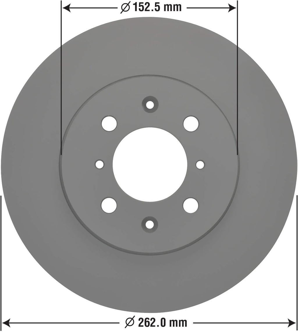 Front Brake Rotor Pack of 2 N10054