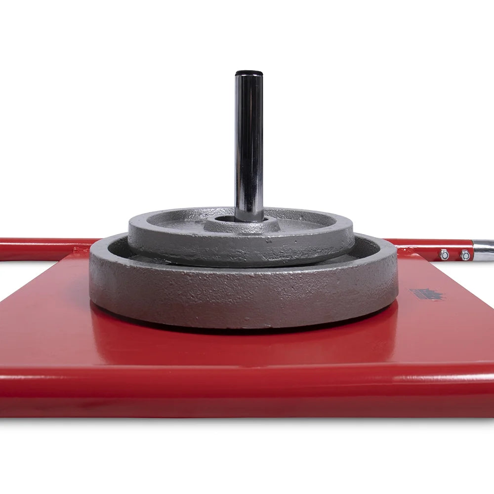 Weighted Drive & Drag Power Sled with Tow Straps A7677