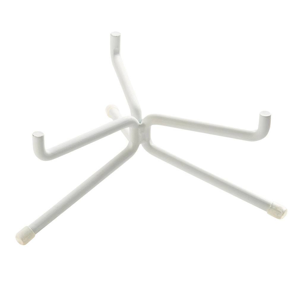 Plate Stand for 12x22 Plate, Steel, White Z844