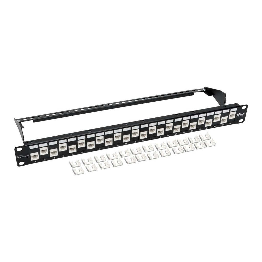 24-Port Cat6a Cat6 Cat5e Patch Panel J2953