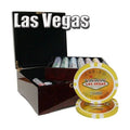 1,000ct. 14g Poker Chip Set in Aluminum Metal Carry Case S49617