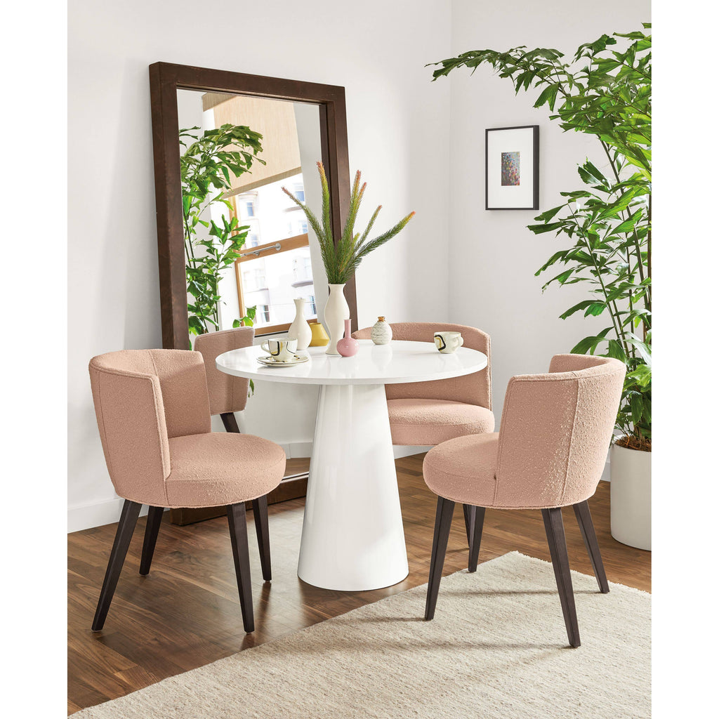 Clear Tempered Glass Round Table I4197