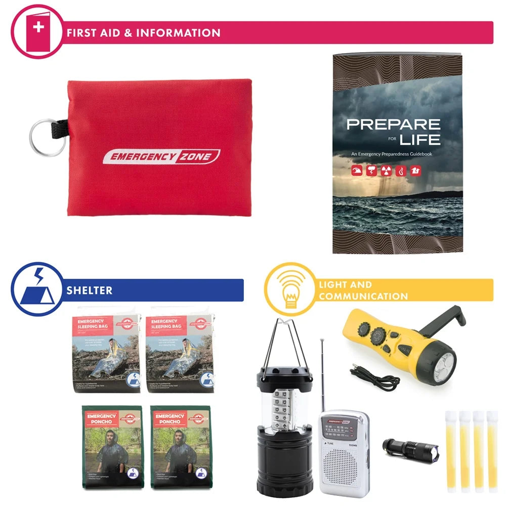 Hurricane Survival Kit - 2 Person E453601