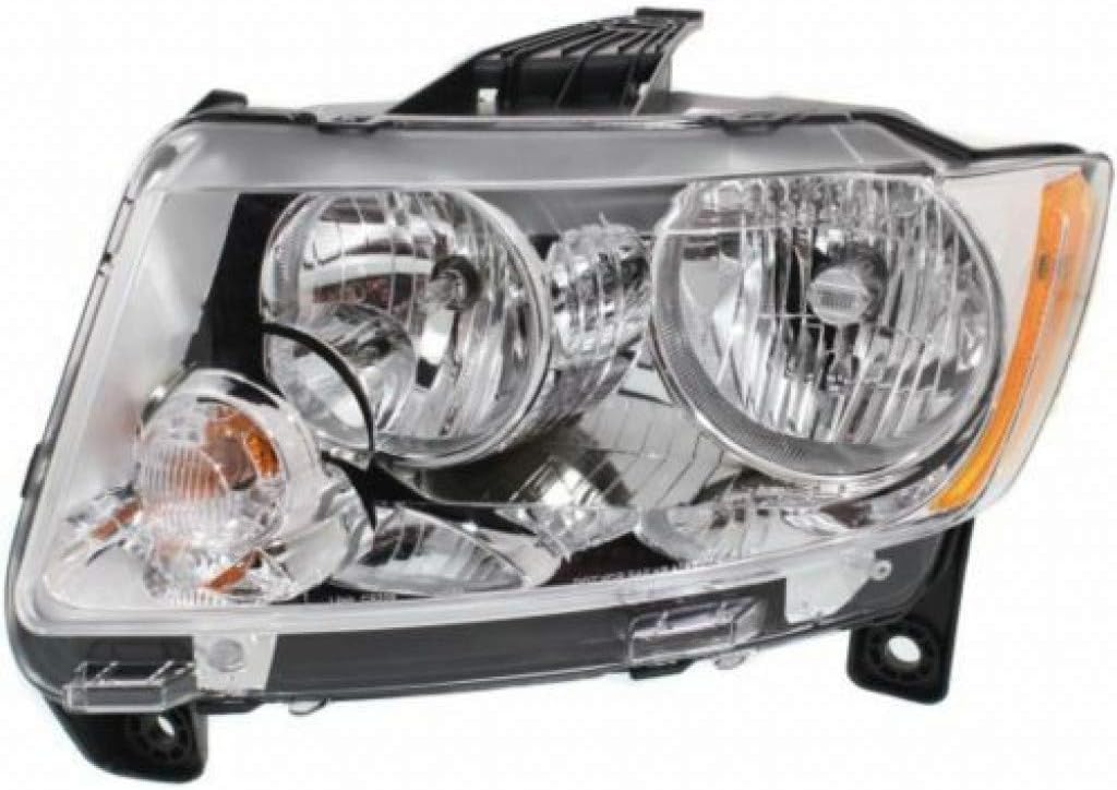 Headlight Assembly Halogen Passenger Side Y131