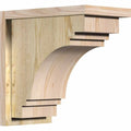 Douglas Fir Corbel with Backplate H729