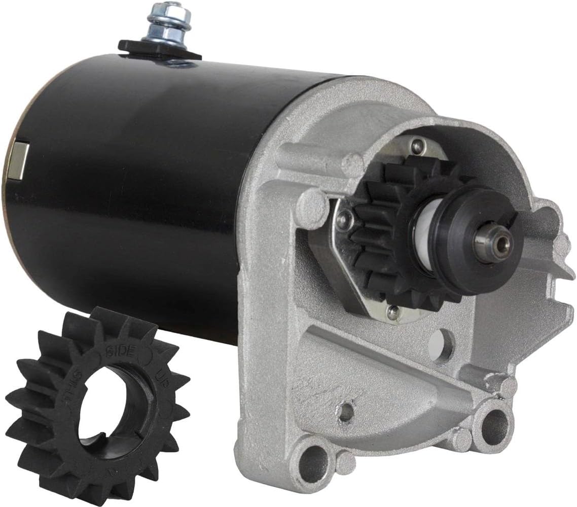 Starter Motor Compatible With Briggs & Stratton 14 16 18 Hp V Twin Pack of 2 F334