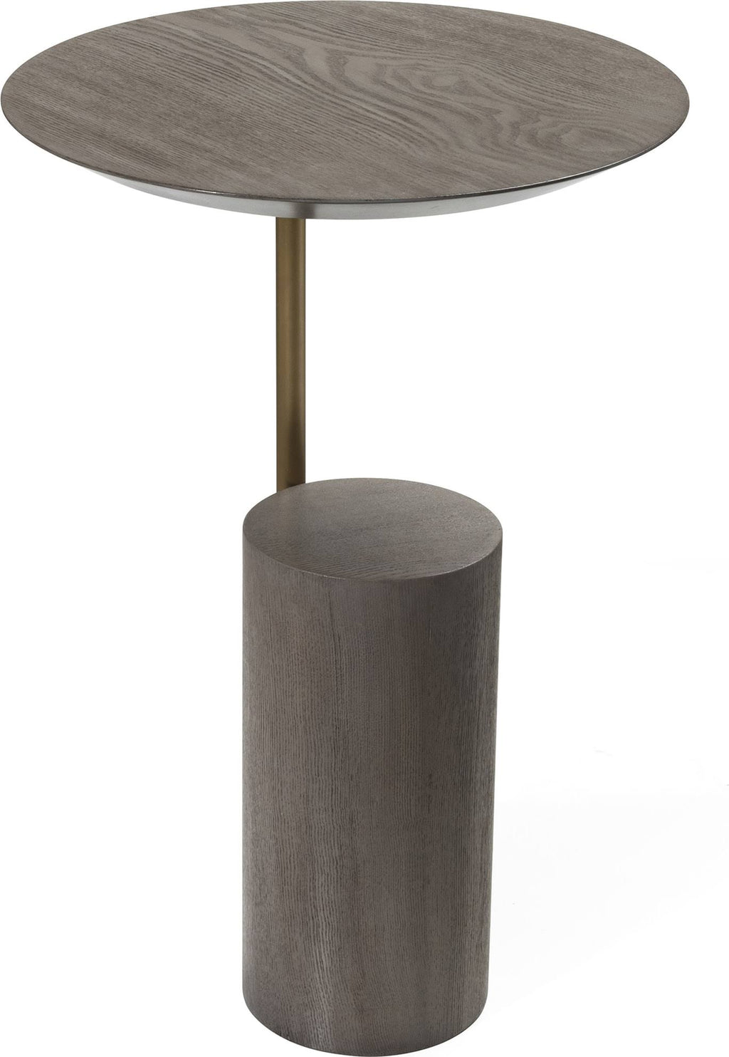 Smoky Grey Oak Round Table F294