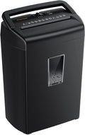 10-Sheet Cross-Cut Paper Shredder with 5.5 Gallons Wastebasket, Black V236